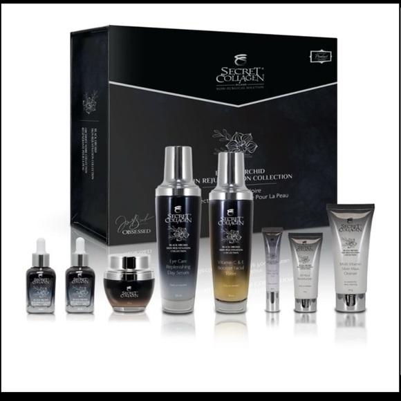 Skincare Set - Black and Silver